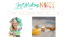 Desktop Screenshot of just-making-noise.com